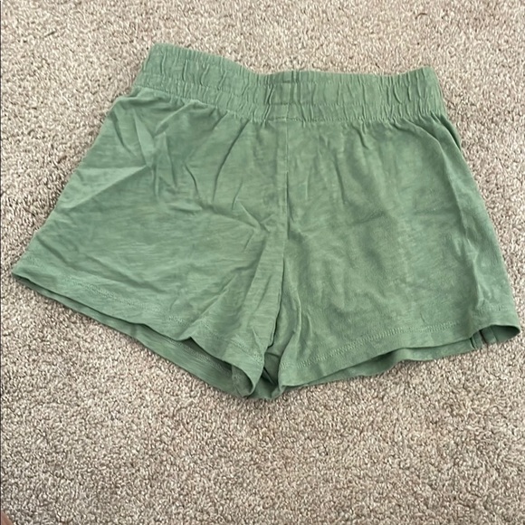 J. Crew Crewcuts Green Relaxed Fit Shorts Elastic Waist - Picture 3 of 3